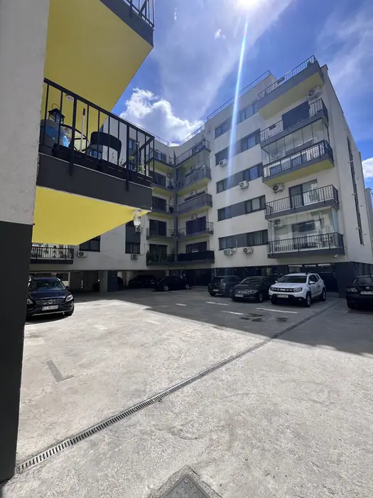 Balcoanele blocului finalizat
